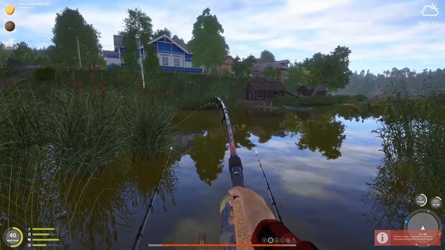 Активный клев язя на Комарином на дешевые наживки! Русская рыбалка 4 смотреть онлайн