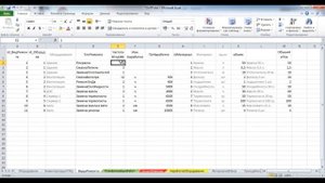 Excel учет материалов при обслуживании оборудования, сводные таблицы - урок 6