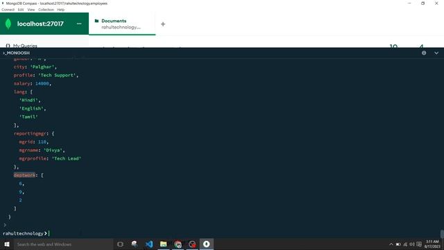 #38: $gt operator in mongodb | Greater Than Comparison Query Operator | MongoDB Tutorial Hindi