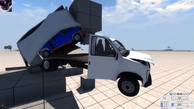 BeamNG.drive - Renault 5 Turbo CRASHES смотреть онлайн