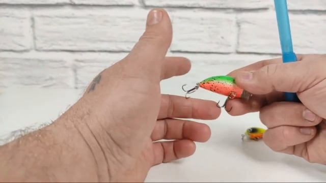 Воблер Крэнк Альтернатива дорогим воблерам.Воблера для ловли щуки.Воблера Крэнк с Алиэкспресс смотреть онлайн