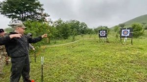 Ежегодные казачьи игры. Стрельба из лука