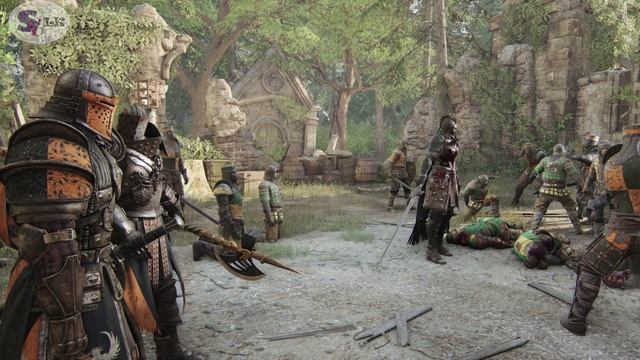 For Honor: 1 Серия "Страж" - Подробный игрофильм (все заставки+геймплей)
