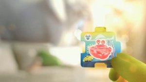 Найди волшебные пазлы в творожках вместе с Растишкой!