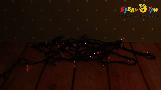 Электрогирлянда теплый белый свет 4режима 5м смотреть онлайн