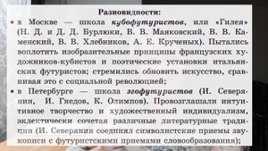 Литературные направления для ЕГЭ 2024. Реализм + модернизм (символизм, акмеизм, футуризм, имажинизм