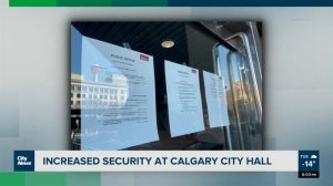 Increased security at Calgary City Hall