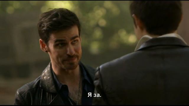 Прощание Генри с Эммой и Киллианом 7x02 смотреть онлайн