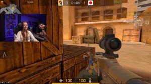 ПРИТВОРИЛАСЬ ЧИТЕРОМ и ЗАТРОЛЛИЛА АГРО-СТРИМЕРА ДИГЛОМ АУРЕЙТ в STANDOFF 2