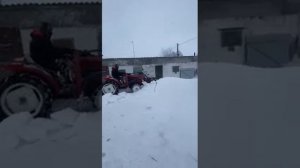 1 марта 2021 г. Шнекоротор на минитракторе
