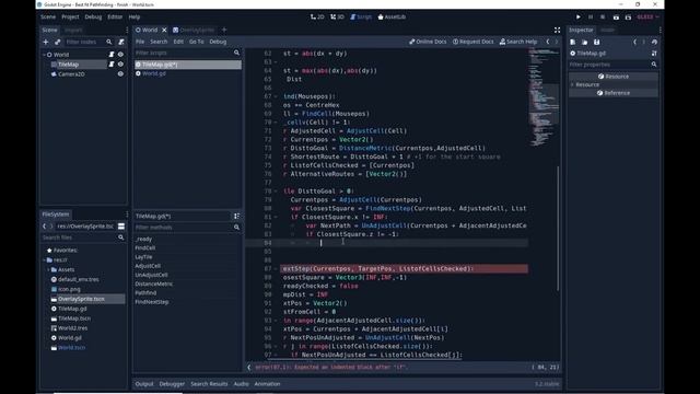 Best First Search Algorithm for a Hexagonal Grid (in Godot) смотреть онлайн