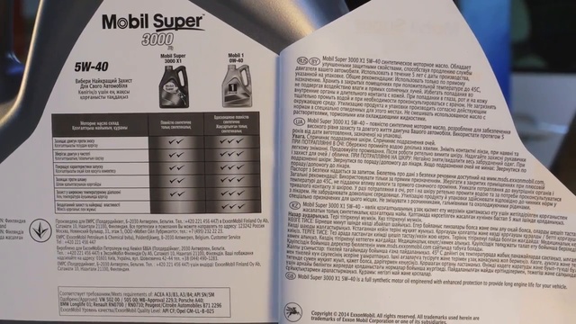 Моторные масла Mobil Super 3000 - как отличить оригинал от подделки.