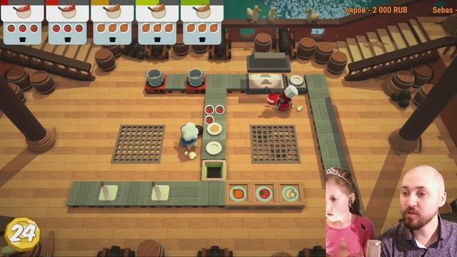 ГОТОВИМ ВМЕСТЕ ? OVERCOOKED смотреть онлайн