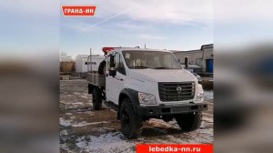 Установка механической лебедки и коробки отбора мощности на автомобиль Садко Next