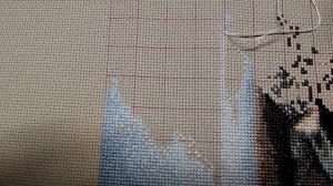 ТЕГ Как я готовлюсь к многоцветке?/ ЖИВОЙ ПРОЦЕСС ВЫШИВКИ/ Вышивка крестом/ #вышивка