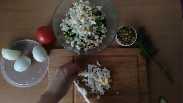 Сытный мужской  салат с говядиной
