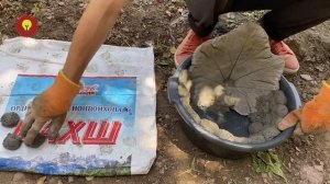 Вазон для Уличных цветов своими руками из цемента и песка