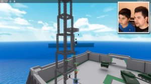 TWO PLAYERS CONTROLLING ONE CHARACTER with LITTLE BROTHER!! (Roblox Mouse & Keyboard Challenge)