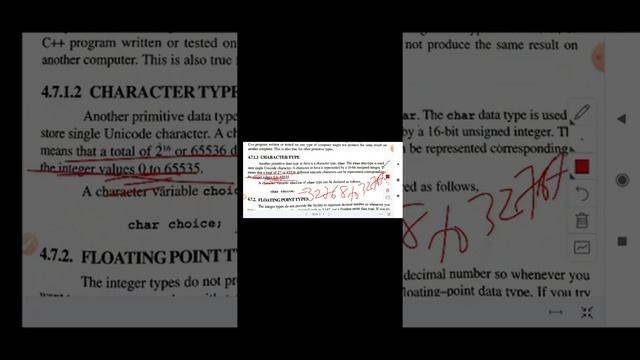 Class 6 Java data types