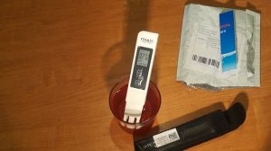 TDS метр. Качество питьевой воды. Количество солей. Вода очистка. TDS meter.