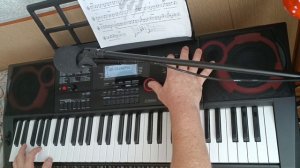 Там, за туманами... (cover на песню гр. Любэ). Синтезатор Casio CT-X3000.