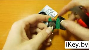Замена батарейки в ключе ТОЙОТА Авенсис Change the battery