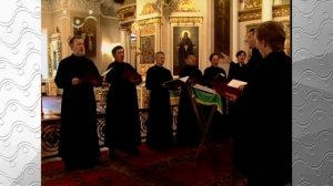 Праздничный хор Данилова монастыря. Шестопсалмие