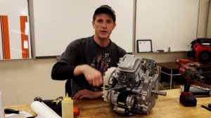 18 Honda GXV 530 Starter Install