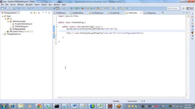 File Handling in Java | File handling in Java & selenium