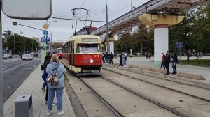 (2 часть). Парад трамваев в День города. Москва, ВДНХ, 9 сентября 2023