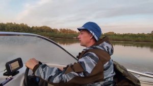 Видео, рыбалка на реке Уфа, лодка бестер 400, мотор Меркури 40-50л.