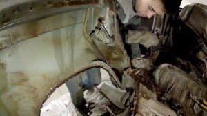 Замена задних арок, стаканов, брызговиков, колесных арок, Задних карманов, .ВАЗ 2111 чвсть1