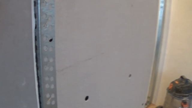 Как установить уголок на гипсокартон углом больше 90 градусов смотреть онлайн