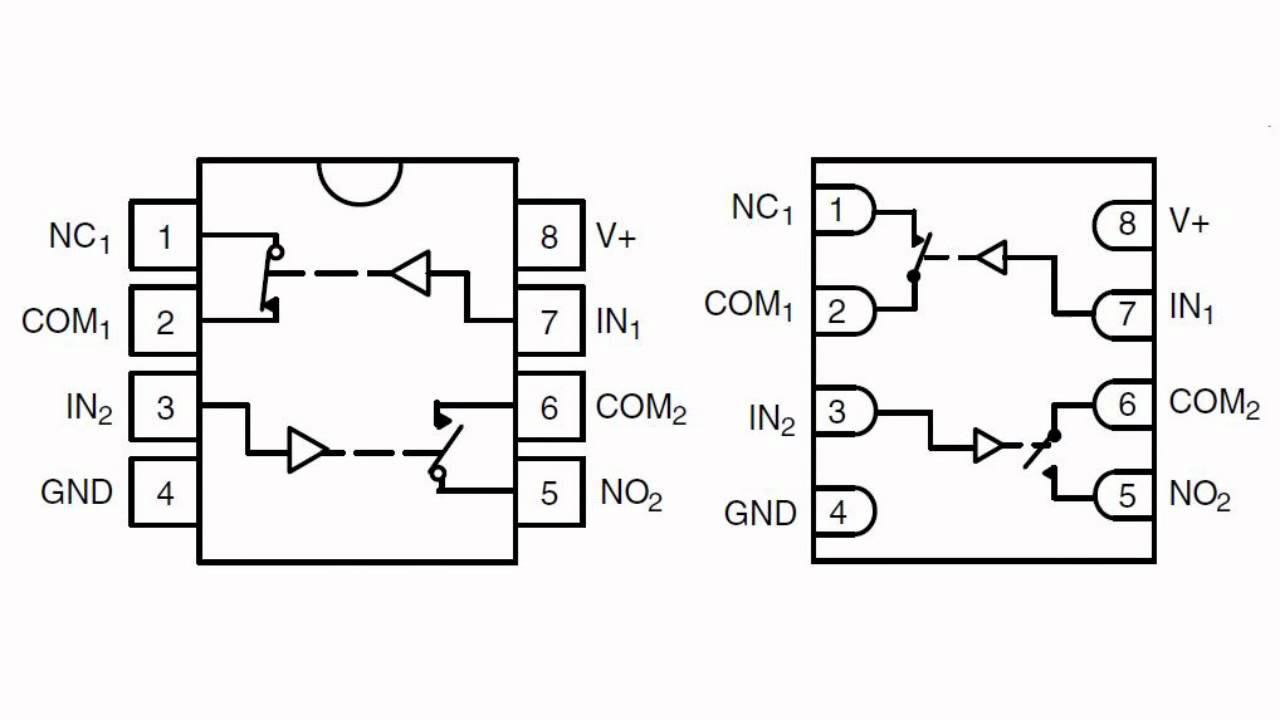 Аналоговый переключатель DG723