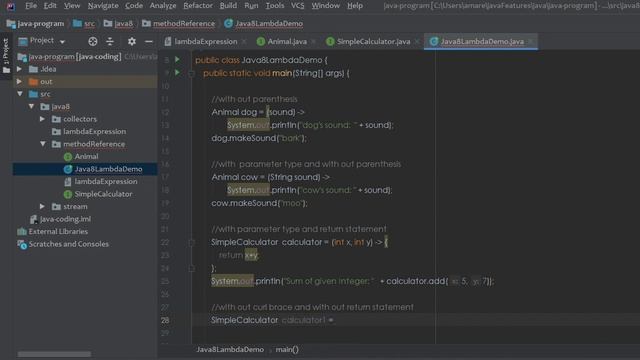 Java- 8 | New Feature | Lambda expression Example - part 1