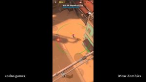 Mow Zombies (by Digital Native) - casual game for Android and iOS - gameplay.