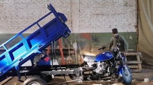 Ускоренная сборка Китайского мотороллера