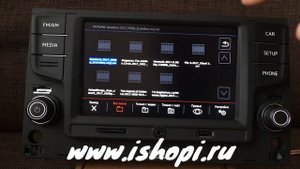 Оригинальная штатная магнитола MIB2-G MQB STD+6,5" для Volkswagen Golf 7 MK7