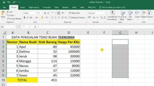 Belajar Excel Untuk Pemula - Tutorial Microsoft Excel  Pemula Mulai dari Nol