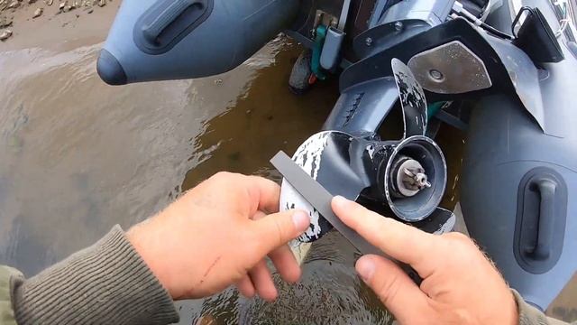 Заточка гребного ВИНТА. смотреть онлайн