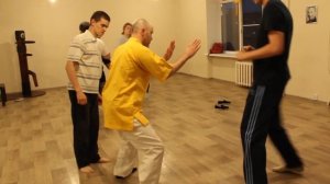 ВИН ЧУН: 6 - Tai sao 提手Tí Shǒu Толкающая рука + Jut Geark  Джат Герк  Техника зацепа.