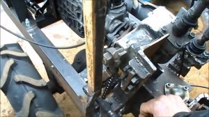 полноценное сцепление на мой МТ переломку 4х4 часть 3я