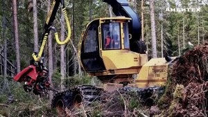 Отзыв оператора Харвестера Tigercat 1165