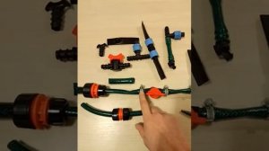 Капельный полив за 30 минут своими руками из поливочного шланга и фитингов.