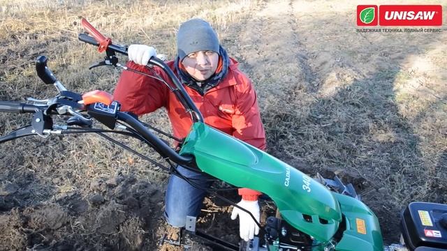 Особенности работы с плугом для мотоблока. На примере Caiman 340 #gardening #садоваятехника #