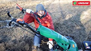 Особенности работы с плугом для мотоблока. На примере Caiman 340 #gardening #садоваятехника #