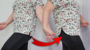 Как укоротить и изменить низ у готовой блузки