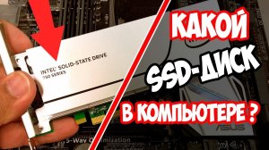 Как узнать какой SSD стоит в Компьютере или Ноутбуке?