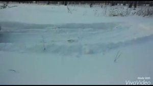 Subaru Forester SF5 по снегу 2.