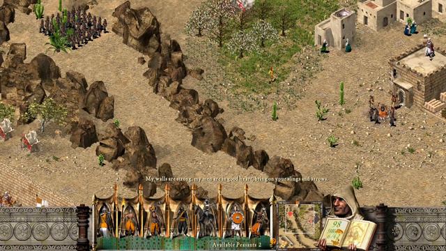 Stronghold Crusader Mission 12 The Creek ( vs Richard) смотреть онлайн